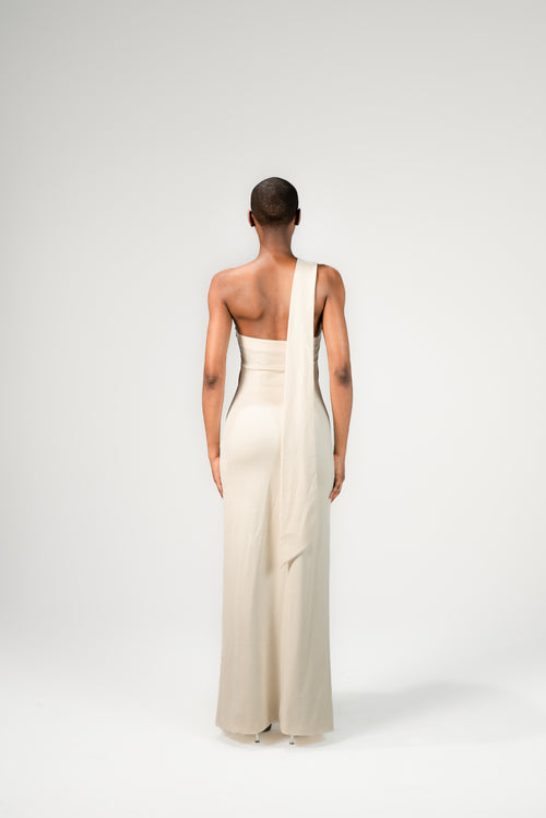 Daisy Maxi Halter Dress