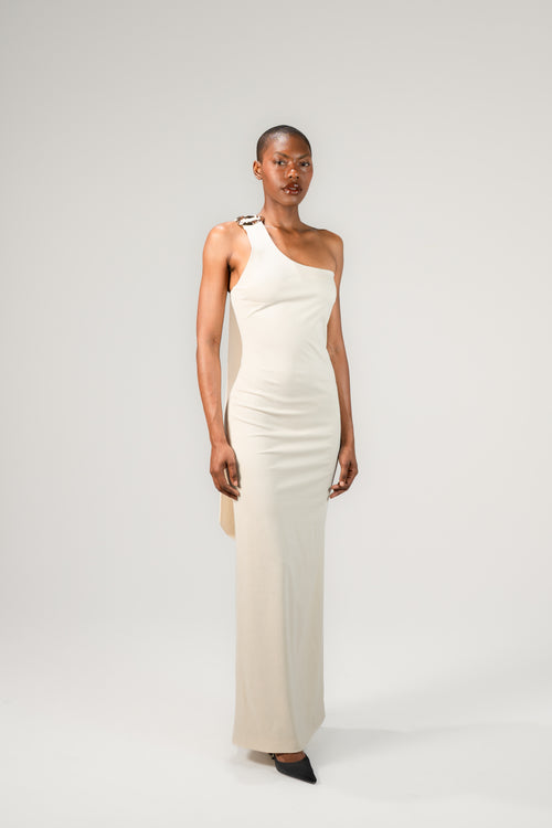 Daisy Maxi Halter Dress
